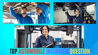 Top 40 Automobile Interview Questions and Answers for 2030  Ace Your Auto Industry Interview [upl. by Glarum]