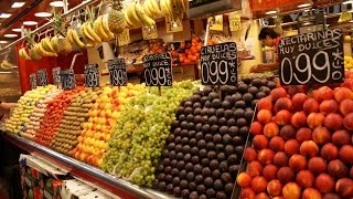 LA BOQUERIA MARKET BARCELONA [upl. by Htiduj836]