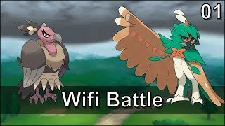 Pokemon Ultra Sun Moon Decidueyes ZMove  Wifi Battle 1 [upl. by Eirased]