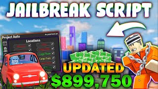 UPDATED JailBreak Script PASTEBIN 2023 AUTOFARM MONEY AUTOROB CHECK STATUS ESCAPE [upl. by Elades346]