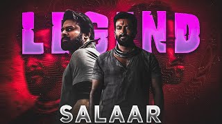 SALAAR EDIT😍REBEL STAR PRABHAS CLANDESTINA NEW😈ATTITUDE VIDEO whatsappstatusvideosalaaredit [upl. by Rianon]