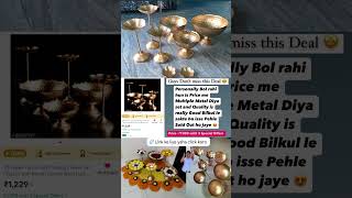 Multiple Mattle Set from meesho🤩 Diwali decorations idea decoration youtube diwali [upl. by Dis]