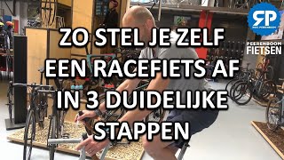 ZO STEL JE ZELF EEN RACEFIETS AF IN 3 DUIDELIJKE STAPPEN [upl. by Amsed]