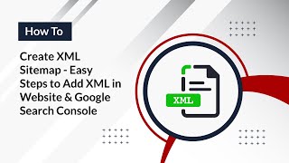 How to Create XML Sitemap  Easy Steps to Add XML in Website amp Google Search Console [upl. by Lateehs]