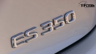 2013 Lexus ES 350 Technology Review [upl. by Ecnahoy]