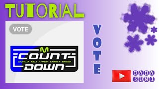 Cara Vote MCountdown PreVote Mnet Plus 2023 [upl. by Ahsed]