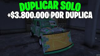 3800000 CADA 3 MIN  DUPLICAR COCHES SOLO SIN AYUDA MASIVO PLACAS LIMPIAS EN GTA V ONLINE [upl. by Eidnak]