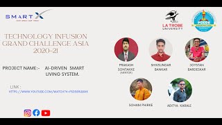 Technology Infusion Grand Challenge 202021  Team SmartX [upl. by Bradman]