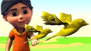 Chidiya Rani Badi Sayani Hindi  चिड़िया रानी बड़ी सायानी  Kids Tv India  Hindi Nursery Rhymes [upl. by Eentirb]