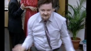 THE David Brent Dance  The Office  BBC [upl. by Anoyet276]