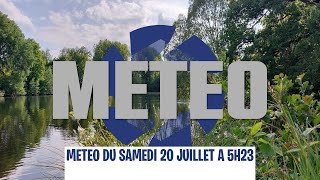 METEO FranceBelgiqueSuisse du Samedi 20 Juillet à 5h23 Asterius [upl. by Rebna]