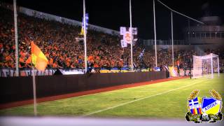 APOEL ULTRAS vs Zulte Waregen 29082013 [upl. by Eniffit182]