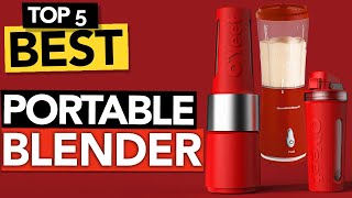 ✅ TOP 5 Best Portable Blender 2024 [upl. by Annoyt]