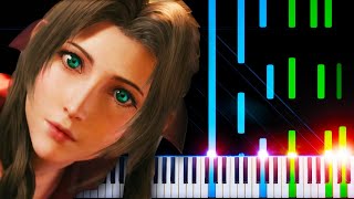 Aeriths Theme from Final Fantasy VII  Piano Tutorial [upl. by Novaat]