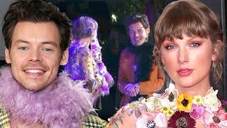 Taylor Swift and Harry Styles REUNITE at 2021 GRAMMYs [upl. by Zerdna]