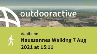 Naussannes Walking 7 Aug 2021 at 1511 [upl. by Ahseinar]