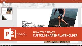 How To Create CustomShaped Placeholder in Powerpoint [upl. by Regnij]