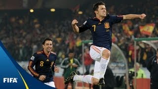 Chile v Spain  2010 FIFA World Cup  Match Highlights [upl. by Aserahs]