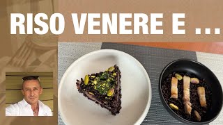 Come cucinare il riso venere  due ricette TOP [upl. by Dwayne]