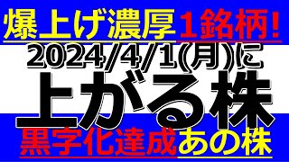 202441月に株価が上がる株、株式投資・デイトレの参考に。 地域新聞社が黒字化、 第一生命が増配＆自社株買い、クラウディア、サノヤス、インターアクション [upl. by Ettelegna]