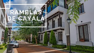 RAMBLAS DE CAYALÁ  Lujosa casa en Venta Zona 16 [upl. by Anovad]