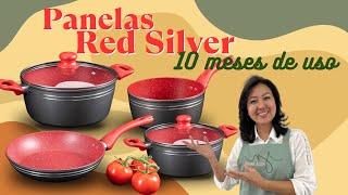 PANELA RED SILVER  Vale a pena essa panela antiaderente Testei com 10 meses de uso [upl. by Box]