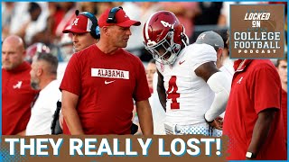 Alabama STUNNED by Vanderbilt Tennessee CRUMBLES at Arkansas Michigan and USC are toast [upl. by Rimahs14]