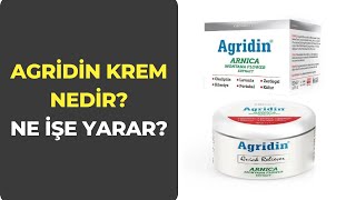 Agridin Krem Nedir Agridin Krem Ne İşe Yarar [upl. by Avruch707]