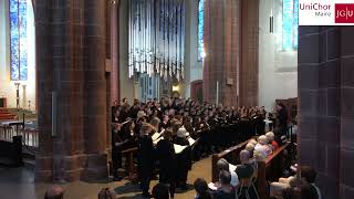 Antonin Dvorak Messe D Dur UniChor Mainz Markus Eichenlaub Orgel Leitung Felix Koch [upl. by Enelehs]