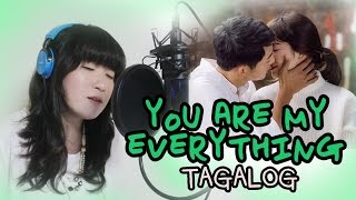 TAGALOG YOU ARE MY EVERYTHING Gummy DOTS 태양의 후예 MVLyrics by Marianne [upl. by Stedman]