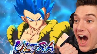 NEW Ultra Gogeta Blue Reveal Reaction on Dragon Ball Legends [upl. by Brocky]