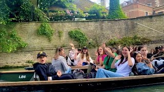 Experience Cambridge Like Never Before Punting Along The River CAM  Cambridge Punting  UK [upl. by Eva301]