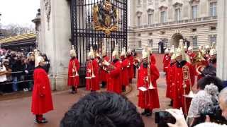 Changing the Guard at Buckingham Palace London [upl. by Plante]