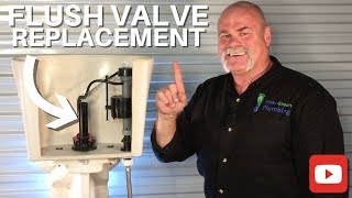 How To Replace A Toilet Flush Valve  DIY Plumbing [upl. by Uwkuhceki674]