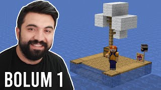 Minecraft RAFT SURVIVAL 2 Sal Survival  Bölüm 1 [upl. by Russia757]