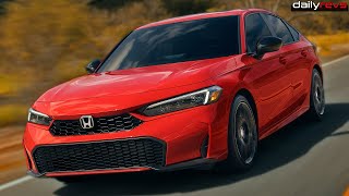 2025 Honda Civic Sedan  Most Powerful NonType R Civic Ever  Driving [upl. by Aierbma]