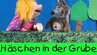 Häschen in der Grube  Kinderlieder Puppenvideo [upl. by Brass661]