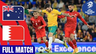 Full Match  AFC Asian Qualifiers™️ Road To 26  Group C  Australia vs Bahrain [upl. by Dyun374]