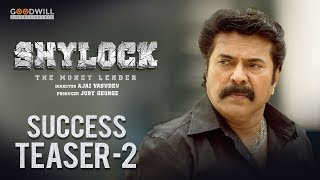 Shylock Success Teaser 2  Mammootty  Rajkiran  Ajai Vasudev  Gopi Sundar [upl. by Martinic]