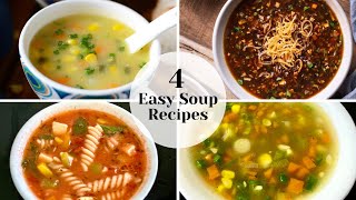 Soups For Winter  Easy Recipes For The Cold Season  Tarannum Fakih [upl. by Remlap452]