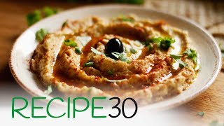 Baba Ghanoush Eggplant Dip [upl. by Jackquelin]