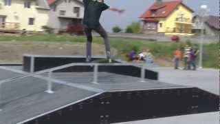 Pelplin  Skatepark w Rożentalu  TVPELPLIN [upl. by Burl746]