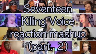 Seventeen Dingo Killing Voice part2  reaction mashup [upl. by Mack]