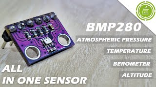 BMP Barometric Pressure amp Altitude Sensor module  Weather sensor [upl. by Akemehc477]