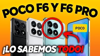 Poco F6 amp Poco F6 PRO ✅ Cuando Salen Y PRECIO 🤑 [upl. by Lesser983]