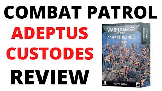 Combat Patrol Adeptus Custodes Review  Contents Discussed [upl. by Connel408]