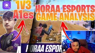 Cr7 HORAA LIVE ANALYSIS ON HORAA ESPORTS 💜 MrBoro 1V3 A1 TMT Esports 🔥  GAURABYT cr7horaa horaa [upl. by Marjana464]