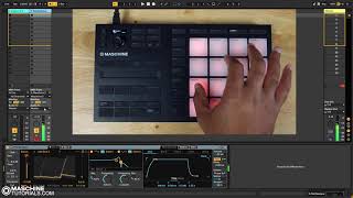 Maschine Mikro MK3 Recording Chords in Ableton Live 10 [upl. by Tore]