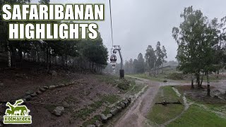 Safaribanan Highlights Kolmarden Zoo Doppelmayr Safari Sky Ride  NonCopyright [upl. by Hedgcock]