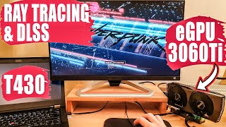 Budget eGPU with Ray Tracing amp DLSS on old laptop Cyberpunk Quake II RTX Fortnite part 5 [upl. by Rednijar]